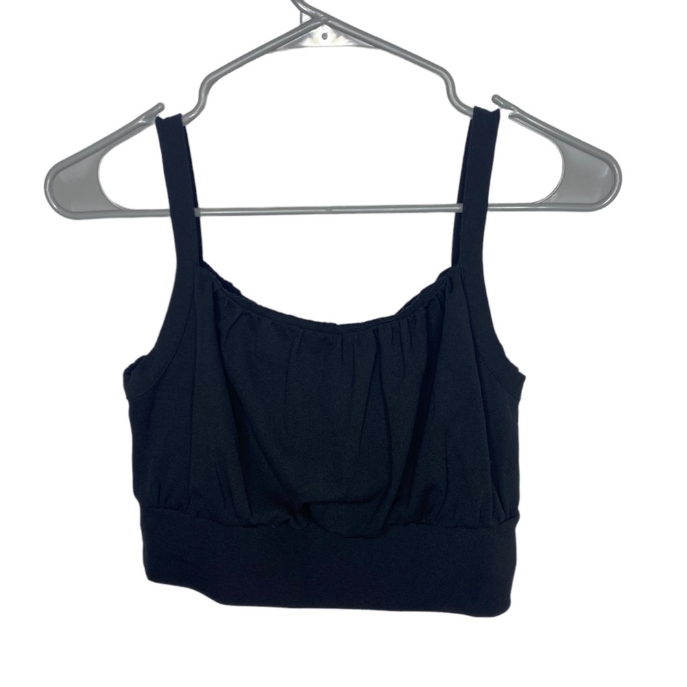 ANSLEY black cropped top